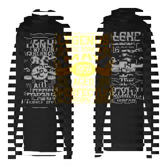 66歳の誕生日伝説は1959年5月に誕生しました。 長袖Tシャツ - Kawaiitshirt