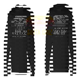 70年代 80年代 Ca カリフォルニア エンドレスサマーサンタクルーズ 長袖Tシャツ - Kawaiitshirt