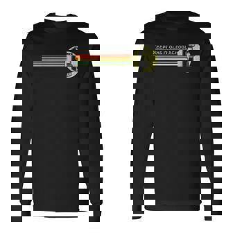 80年代ビデオゲーム ヴィンテージ レトロ アーケード オールドスクール 長袖Tシャツ - Kawaiitshirt