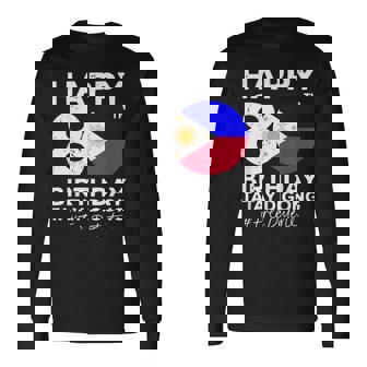 80歳の誕生日おめでとうタテイ・ディゴン・ドゥテルテ Prrd フリー・ドゥテルテ 長袖Tシャツ - Kawaiitshirt