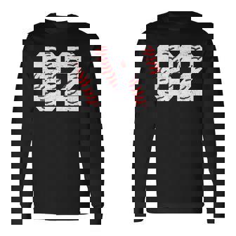 82 誕生日 野球 テーマ 誕生日 パーティー お祝い 82歳 長袖Tシャツ - Kawaiitshirt