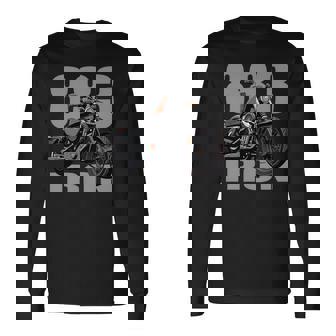 883 アイアンクラシックモーターサイクルバイカー 長袖tシャツ 長袖Tシャツ - Kawaiitshirt