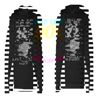 90年代 バッド ライク 90年代 ダンスホール ジャマイカ レゲエ Dj レトロ ヴィンテージ 長袖Tシャツ - Kawaiitshirt