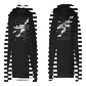 A6mゼロ 長袖Tシャツ - Kawaiitshirt