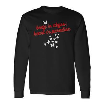 Abyss Quote Body Dianxia Tgcf Tian Guan Ci Fu Maglietta a maniche lunghe - Novitaregali