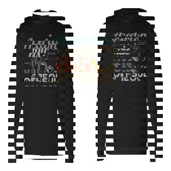 Accordion Music Is Theoice Of Theoul アコーディオン 長袖Tシャツ - Kawaiitshirt