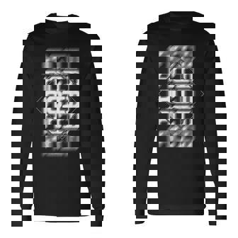 Acid House Trippy Blurry Techno Rave Edm ミュージックフェスティバル 長袖Tシャツ - Kawaiitshirt