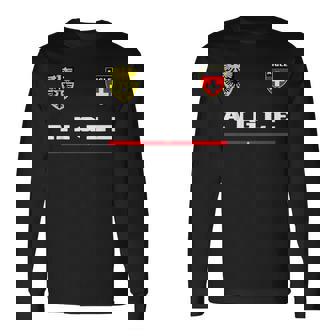 Aigle スポーツサッカージャージ フラッグ フットボール 長袖Tシャツ - Kawaiitshirt