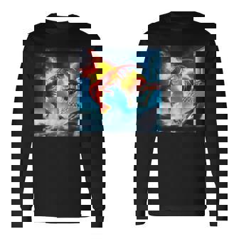 Aiharkのエビダンキング。 長袖Tシャツ - Kawaiitshirt