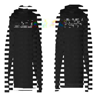 Alebrijes 動物 生き物 メキシコ 民芸品 長袖Tシャツ - Kawaiitshirt