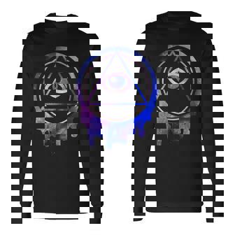 Alleeing Eye Illuminatitars ギフト 長袖Tシャツ - Kawaiitshirt