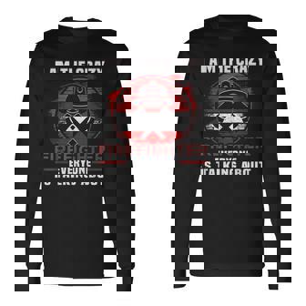 I Am The Crazy Firefighter 消防庁消防士 長袖Tシャツ - Kawaiitshirt