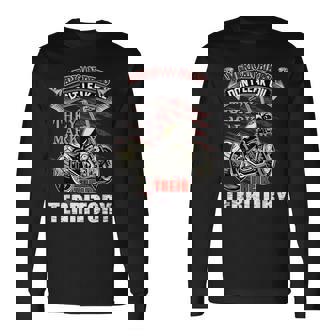 American Bikes Don't Leak Oil バイカーファンロッカーバイク 長袖Tシャツ - Kawaiitshirt