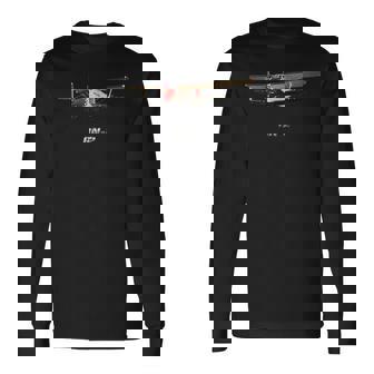 An-2、世界最大の単気筒複葉機 長袖Tシャツ - Kawaiitshirt