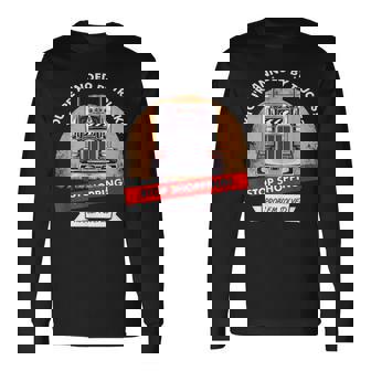 Annoyed By Trucks トラック ドライバー トラッカー 長袖Tシャツ - Kawaiitshirt