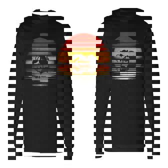 Antunset レトロスタイル サファリ ヴィンテージ 70年代の昆虫 長袖Tシャツ - Kawaiitshirt