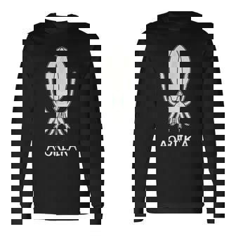 Aoriika アオリイカ イカ 願掛け 釣り好き 海釣り 趣味 おもしろ 魚好き 趣味釣り 船釣り 釣り 長袖Tシャツ - Kawaiitshirt