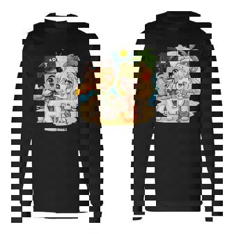 Apt Buddiesummeribes – ビーチサイドファンアドベンチャー 長袖Tシャツ - Kawaiitshirt