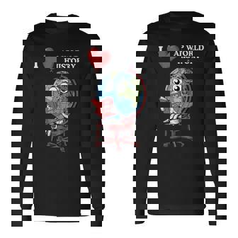 Ap世界史 長袖Tシャツ - Kawaiitshirt