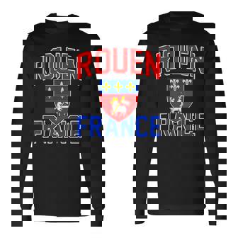 Armoiries De Rouen France T-shirt à manches longues - Cadeauxyz