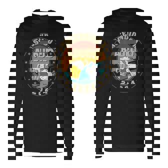 Ascendido A Abuelo 2024 Anunciar Abuelos Primerizos Camiseta de manga larga - Regaloses