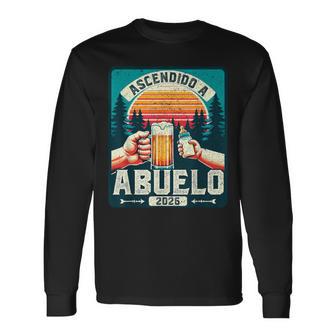 Ascendido A Abuelo 2026 Embarazoorpresa Anuncio Embarazo Camiseta de manga larga - Regaloses