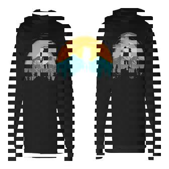 Aventura Naturaleza Camping Montañaenderismo Los Amantes Camiseta de manga larga - Regaloses