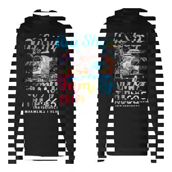 Aw Ship It’S A Family Trip 2025 Family Matching Cruise Trip Long Sleeve T-Shirt - Thegiftio