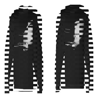 B747 ジャンボジェット 長袖Tシャツ - Kawaiitshirt