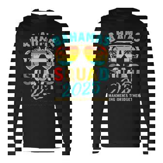 Bahamas Vacation 2025 Squad Family Friends Matching Group Long Sleeve T-Shirt - Thegiftio