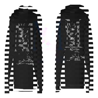 Balla バレリーナ イニシャル 名 M ダンス モノグラム バレエ 長袖Tシャツ - Kawaiitshirt