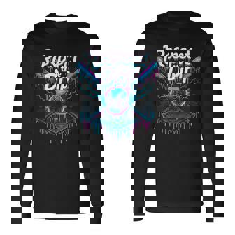 Baseball Drip For Boys Ice Cream Drip Youth Graphic Men Long Sleeve T-Shirt - Monsterry