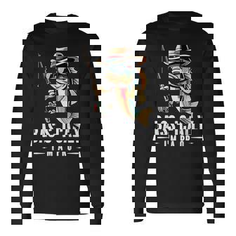 Bass-Ically I'm A Pro バスフィッシングアパレル メンズ キッズ 長袖Tシャツ - Kawaiitshirt