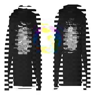 Beach Pleaseummer オカメインコ サングラス バーブ ミーム オウム 長袖Tシャツ - Kawaiitshirt