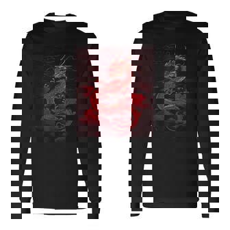 Beau Costume De Dragon Chinois Pour Les Fans De Dragons Traditionnels T-shirt à manches longues - Cadeauxyz