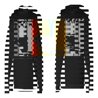 Beaver ビーバー 動物 長袖Tシャツ - Kawaiitshirt