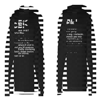 Beck ネームシャツ 長袖Tシャツ - Kawaiitshirt