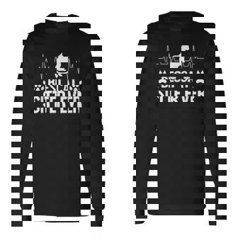 Best Catitter Ever Cat Lover Cats Cita Divertida Dueño De Gato Camiseta de manga larga - Regaloses