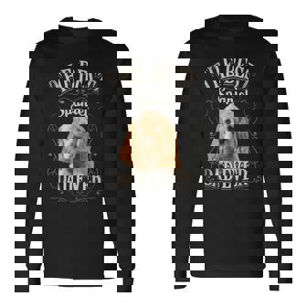 メンズ Bestpaniel Dad Ever アメリカンコッカースパニエル 犬 ビンテージ 長袖Tシャツ - Kawaiitshirt