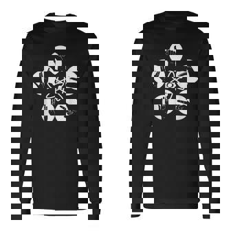 Big Bang Theory ロゴ ロック トカゲ スポック 長袖Tシャツ - Kawaiitshirt