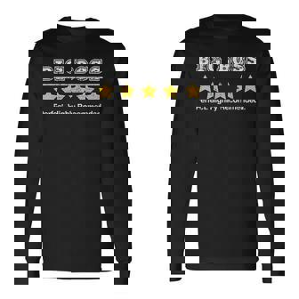 メンズ Big Boss 5Tar Reviewお父さんへの完璧な面白いギフト 長袖Tシャツ - Kawaiitshirt