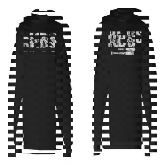 Big Boss ビッグボス、新庄監督 バット 長袖Tシャツ - Kawaiitshirt