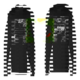 Big Wave Live Theeadoo Life ハワイアン 長袖Tシャツ - Kawaiitshirt