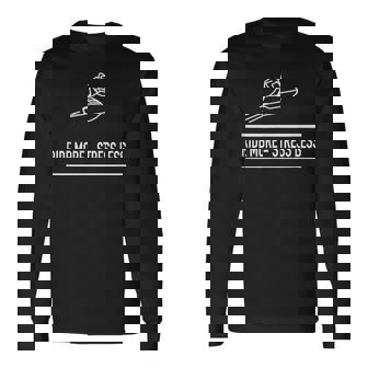 Big Wave -Eadoo Ride More、ストレスを軽減。 長袖Tシャツ - Kawaiitshirt