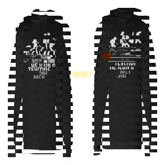 Bitcoin The Evolution Of Money 長袖Tシャツ - Kawaiitshirt