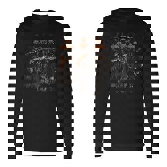 Black African American Cowgirl Western Country Texas Rodeo Long Sleeve T-Shirt - Thegiftio