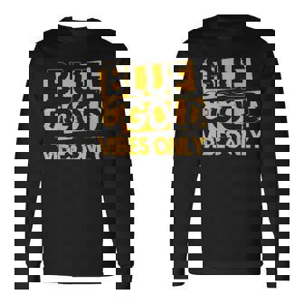 Blue And Gold Game Day Group For High School Football Long Sleeve T-Shirt - Monsterry