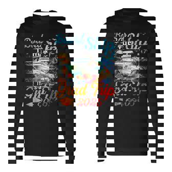 Board The Ship It's Graduation Trip 2025 Senior Cruise Party Long Sleeve T-Shirt - Thegiftio