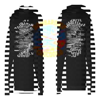 Bombardino Crocodilo Italian Brainrot 長袖Tシャツ - Kawaiitshirt