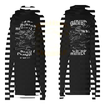 Bombardiro Crocodilo イタリアンブレインロットミーム 長袖Tシャツ - Kawaiitshirt